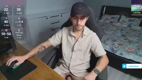 Snapshot of adamrayn chatting on November 9, 2025, 6:50 pm Adam Rayn online show from November 9, 2025, 6:50 pm