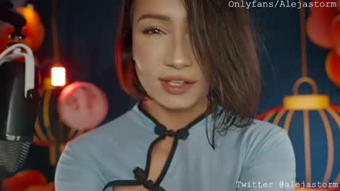 Snapshot of alejastorm chatting on February 9, 2025, 5:50 am Alejandra online show from February 9, 2025, 5:50 am