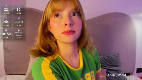 Snapshot of ania_mml chatting on February 22, 2025, 8:20 pm Ania online show from February 22, 2025, 8:20 pm