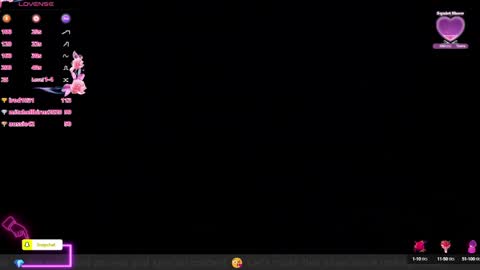 Snapshot of anierouse chatting on December 8, 2024, 9:08 pm ROUSE online show from December 8, 2024, 9:08 pm