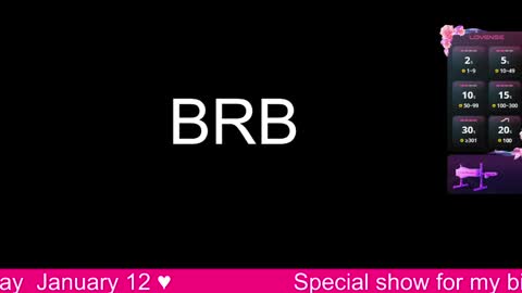 Snapshot of anitamesa chatting on January 10, 2025, 9:23 am Anita online show from January 10, 2025, 9:23 am