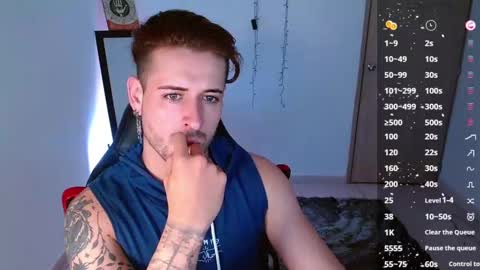 Snapshot of ares_blue chatting on January 16, 2025, 11:15 am ares blue online show from January 16, 2025, 11:15 am