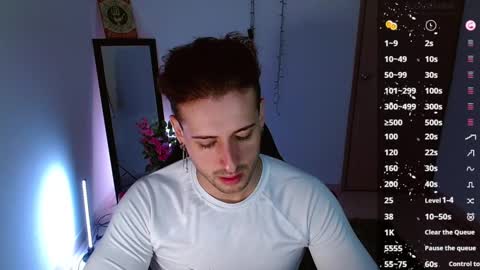 Snapshot of ares_blue chatting on January 21, 2025, 10:30 am ares blue online show from January 21, 2025, 10:30 am