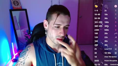 Snapshot of ares_blue chatting on January 27, 2025, 10:49 am ares blue online show from January 27, 2025, 10:49 am