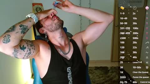 Snapshot of ares_blue chatting on February 8, 2025, 11:55 am ares blue online show from February 8, 2025, 11:55 am