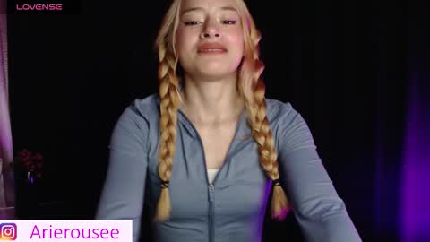 Snapshot of arie_rousee_sub chatting on November 8, 2025, 11:47 pm ARIE online show from November 8, 2025, 11:47 pm