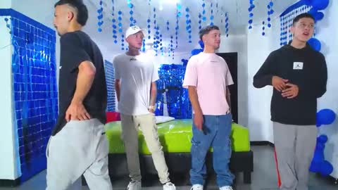 Snapshot of asmodeus7100 chatting on January 9, 2025, 12:14 am THOMAS AND DAMIAND online show from January 9, 2025, 12:14 am