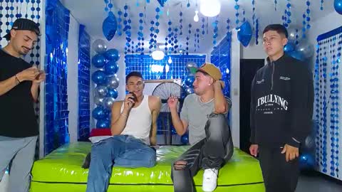 Snapshot of asmodeus7100 chatting on January 17, 2025, 12:20 am THOMAS AND DAMIAND online show from January 17, 2025, 12:20 am