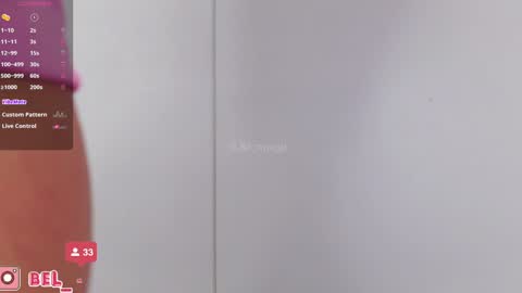 Snapshot of bella_franco chatting on February 1, 2025, 6:51 pm In instagran bel myangel online show from February 1, 2025, 6:51 pm