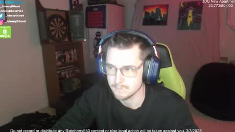 Johnny D Good online show from March 3, 2025, 8:11 pm