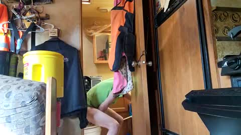 Snapshot of brushsquach chatting on January 23, 2025, 9:29 pm Steve... aka SkinnieDippin aka TimberTramp online show from January 23, 2025, 9:29 pm