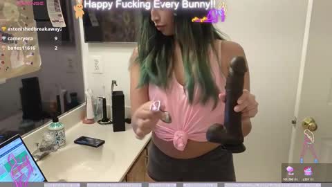 Snapshot of bunnycheekz chatting on December 5, 2024, 11:07 pm Tokki bunny online show from December 5, 2024, 11:07 pm