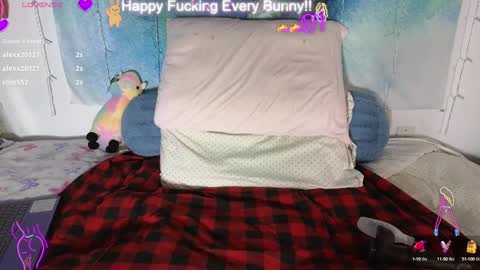 Snapshot of bunnycheekz chatting on January 28, 2025, 2:00 am Tokki bunny online show from January 28, 2025, 2:00 am