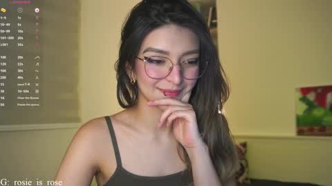 Snapshot of call_me_rosie chatting on January 13, 2025, 2:07 am   online show from January 13, 2025, 2:07 am