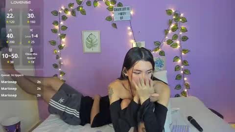 Snapshot of charlotte_queeen chatting on March 12, 2025, 12:10 am Charlotte online show from March 12, 2025, 12:10 am