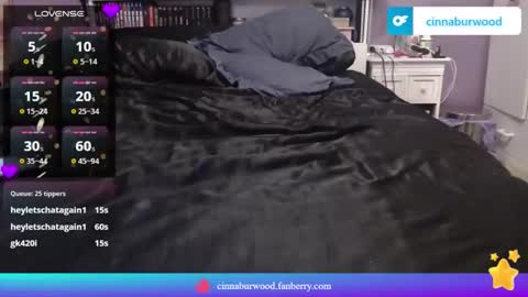 Snapshot of cinnaburwood chatting on January 19, 2025, 12:50 pm Cinna online show from January 19, 2025, 12:50 pm