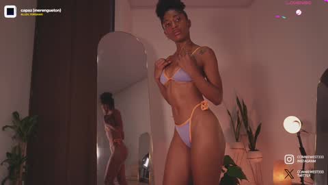 Snapshot of connie_west0 chatting on January 19, 2025, 9:23 pm independent model online show from January 19, 2025, 9:23 pm