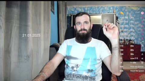 Snapshot of crissstud chatting on January 21, 2025, 12:15 am Criss online show from January 21, 2025, 12:15 am