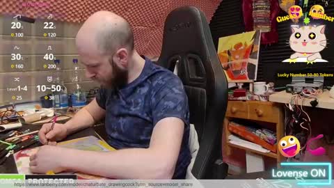 Snapshot of drawingcock chatting on January 20, 2025, 12:07 pm drawingcock online show from January 20, 2025, 12:07 pm