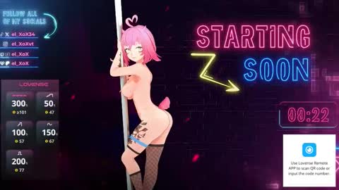 Snapshot of el_xox chatting on November 1, 2025, 10:01 pm el XoX online show from November 1, 2025, 10:01 pm