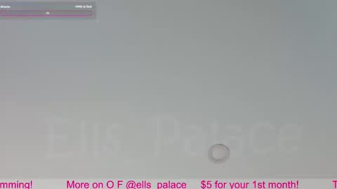 Snapshot of ells_palace chatting on October 11, 2025, 3:21 pm Ella Bella Bo Bella online show from October 11, 2025, 3:21 pm