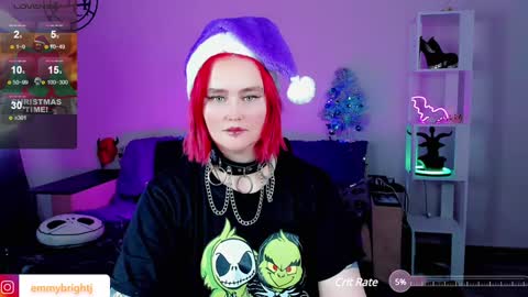 Snapshot of emmybrightj_ chatting on December 18, 2024, 6:32 am Emmy Bright     50  online show from December 18, 2024, 6:32 am