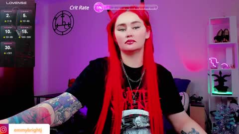 Snapshot of emmybrightj_ chatting on January 6, 2025, 6:14 am Emmy Bright     50  online show from January 6, 2025, 6:14 am
