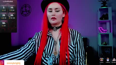 Snapshot of emmybrightj_ chatting on January 11, 2025, 7:06 am Emmy Bright     50  online show from January 11, 2025, 7:06 am