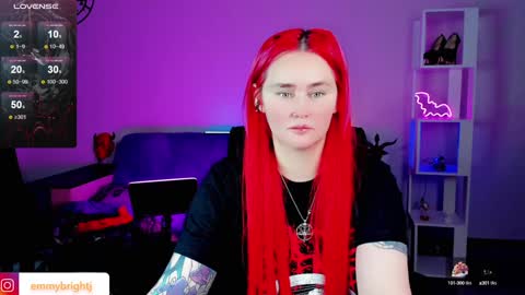 Snapshot of emmybrightj_ chatting on January 15, 2025, 12:41 am Emmy Bright     50  online show from January 15, 2025, 12:41 am