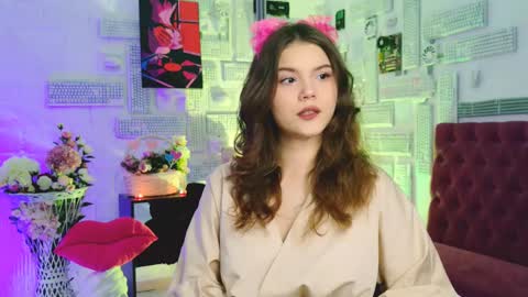 Snapshot of evathopson chatting on February 14, 2025, 12:03 pm Eva  next stream -  - 1600 UTC2000  online show from February 14, 2025, 12:03 pm