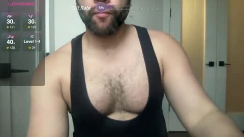 Snapshot of fuckyeahcoach chatting on January 31, 2025, 1:34 pm Muscle Bear Jock in Training online show from January 31, 2025, 1:34 pm