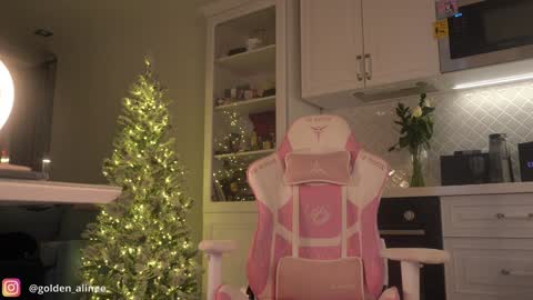 Snapshot of golden_alinee chatting on January 9, 2025, 8:33 pm Aline meow   online show from January 9, 2025, 8:33 pm