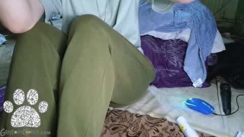 Snapshot of graylovescookies chatting on November 1, 2025, 11:12 am graylovescookies online show from November 1, 2025, 11:12 am