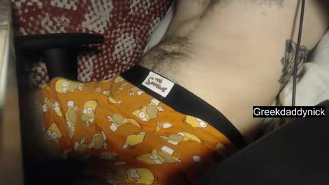 Snapshot of greekdaddynickofficial chatting on September 27, 2025, 6:35 pm greekdaddynickofficial online show from September 27, 2025, 6:35 pm