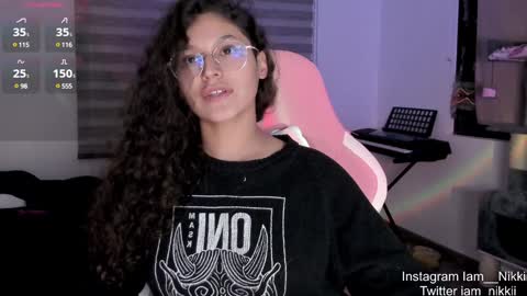 Snapshot of iam_nikki chatting on December 3, 2024, 9:00 am On instagram Imm NikkiHelp me reach 100 likes online show from December 3, 2024, 9:00 am