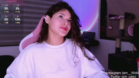 Snapshot of iam_nikki chatting on December 5, 2024, 6:54 am On instagram Imm NikkiHelp me reach 100 likes online show from December 5, 2024, 6:54 am