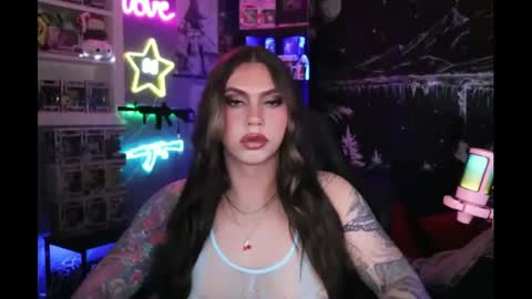 Snapshot of itsnickibabyy chatting on February 2, 2025, 12:19 am Nicki Foxx online show from February 2, 2025, 12:19 am