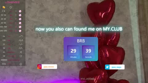 Snapshot of jane_meys chatting on February 15, 2025, 8:11 am your kitty JANE roawww online show from February 15, 2025, 8:11 am