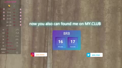 Snapshot of jane_meys chatting on March 2, 2025, 8:16 am your kitty JANE roawww online show from March 2, 2025, 8:16 am