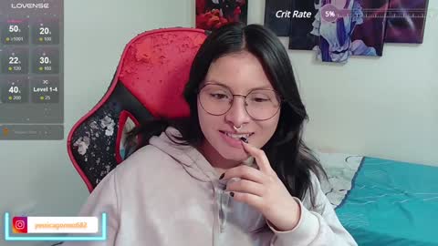 Snapshot of jessica_gomezz chatting on January 23, 2025, 9:50 pm Jessica gomez online show from January 23, 2025, 9:50 pm