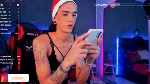 Snapshot of joaisaza chatting on December 21, 2024, 10:06 am Joa Isaza     online show from December 21, 2024, 10:06 am