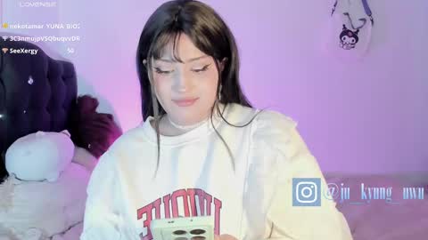 Snapshot of ju_kyung chatting on February 10, 2025, 11:04 am Ju Kyung online show from February 10, 2025, 11:04 am