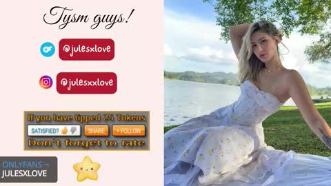 Snapshot of julesxdann chatting on October 12, 2025, 3:16 am Jules and Dann  Dont forget to give us thumps up online show from October 12, 2025, 3:16 am