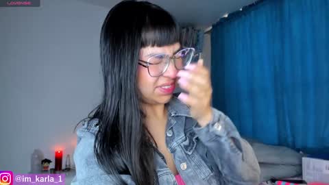 Snapshot of karla__1 chatting on January 2, 2025, 1:30 pm Ill be on at sunday see u Lynn  Could u help me to reach 100 Thmbs upp plssss   Independent girl 3 online show from January 2, 2025, 1:30 pm