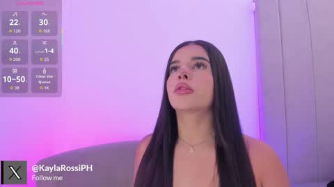 Snapshot of kaylarossi chatting on October 7, 2025, 6:27 pm Kayla online show from October 7, 2025, 6:27 pm