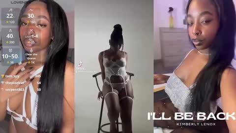 Snapshot of kimberlylenox chatting on December 10, 2024, 4:34 am Queen Kim online show from December 10, 2024, 4:34 am