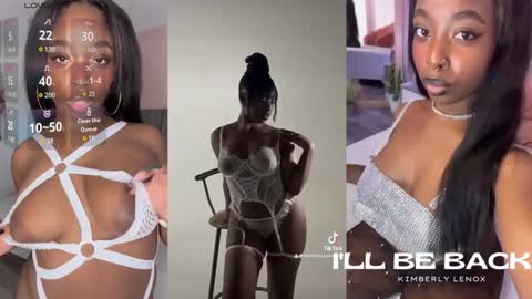 Snapshot of kimberlylenox chatting on December 22, 2024, 8:14 pm Queen Kim online show from December 22, 2024, 8:14 pm