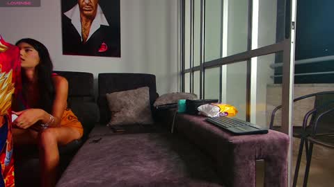 Snapshot of latin_couple77 chatting on January 8, 2025, 5:27 am Sara y Andy online show from January 8, 2025, 5:27 am