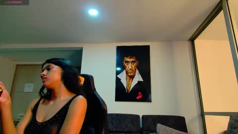 Snapshot of latin_couple77 chatting on March 9, 2025, 9:02 am Sara y Andy online show from March 9, 2025, 9:02 am