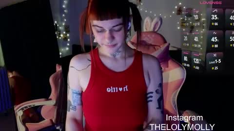 Snapshot of lolymolli chatting on February 25, 2025, 6:31 pm Molli online show from February 25, 2025, 6:31 pm